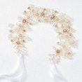 thumbnail image 1 of wonima44 Flower Girl Princess Headpiece, Pearl Bridal Hair Accessory for Kids, Women Wedding Hair Band for Bride Princess Crown First Communion Headpiece for Girls, 1 of 1