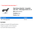 thumbnail image 2 of Right Exhaust Manifold - Compatible with 1995 - 1998 Dodge B1500 3.9L V6 1996 1997, 2 of 2