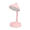 thumbnail image 2 of Coollooc Metal Small Black Desk Lamp,Adjustable Goose Neck Desk Lamps for Home Office Study Room Desks Bedroom Bedside Table Lamp, LED Bulb,Eye-Caring Reading Lamps, 2 of 7
