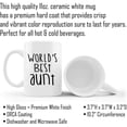 thumbnail image 3 of Aunt Auntie Mug 11Oz Cup - Aunt Best Aunt Womens for Women Girl Mother Day Shirt Uncle Gift 11Oz Coffee Cup T-Shirt, 3 of 5