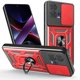 thumbnail image 1 of For Motorola Edge 30 Fusion 5G Moto S30 Pro 5G Case with Slide Camera Lid PC + TPU Kickstand Phone C, 1 of 5