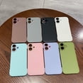 thumbnail image 5 of Ultra-Thin Frameless Phone Case for iPhone 16, Minimalist Case with Lens Film, Personalized with Camera Lens Protector PU Leather Back Case Frameless Case for iPhone 16,White, 5 of 5