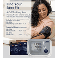 thumbnail image 6 of A&D Medical LifeSource Blood Pressure Monitor, Upper Arm, Wide Cuff, Digital (UA-767FAC), 6 of 8