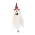 thumbnail image 1 of Carillón de viento colgante Macarena decoración de Halloween fantasma Sombrero naranja, 1 of 8