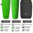 thumbnail image 4 of Supreme Trimmer 3-in-1 Barber Kit | Vader Clipper, Vader Trimmer & Crunch Foil Shaver | Unisex Professional Beard Trimmer, Brushless Motor Clippers & Waterproof IPX6 Shaver | Acid, 4 of 8