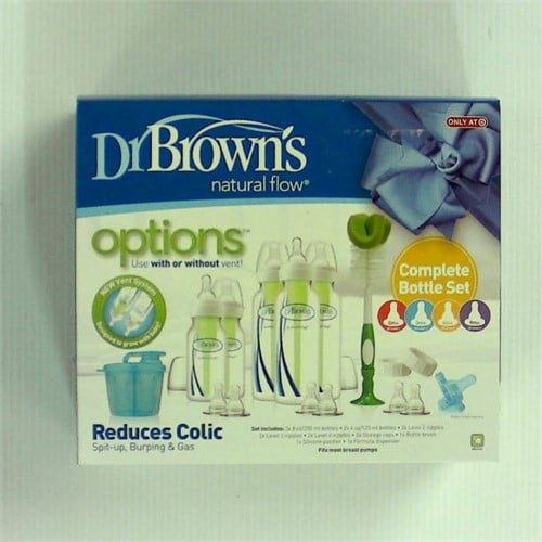 Dr. Brown's Anti-Colic Options+ Narrow Baby Bottle Newborn Gift Set