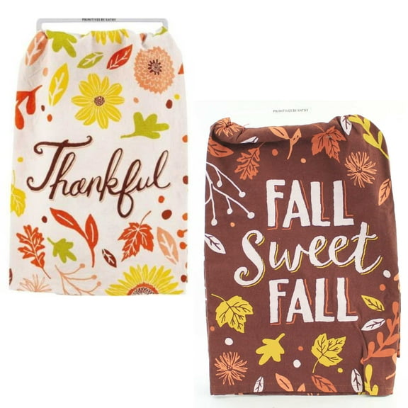 Decorative Towel Thankful Sweet Fall Set/2 Kitchen Lori Siebert 109912-13