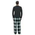thumbnail image 4 of Ashford & Brooks Men’s Long-Sleeve Top Flannel Pants Pajama Sleepwear Set, 4 of 4