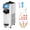 ST16RELW, variant on Soft Serve Ice Cream Machine, 3.2 to 4.2 Gal/H Soft Serve Ice Cream Machine with Pre-cooling, 1050W Single Flavor Ice Cream Maker machine With 1.6 Gal Tank