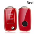 thumbnail image 4 of Car Key Cover  Case Shell Fob for Volkswagen VW Jetta Golf Polo Passat Tiguan for Skoda Octavia Car Accessories Key Ring, 4 of 14