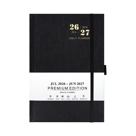 Professional 2026-2027 Day Planner PU Academic Planner 384 Pages for Scheduling
