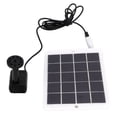 thumbnail image 4 of Solar Fountain, Stable Solar Water Pump  For Outdoor Pond, 4 of 8