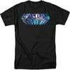 Masters of the Universe & Space Logo Adult 18-1 Regular Fit Short Sleeve T-Shirt, Black - Medium