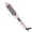 PINK, variant on CNV Professional Heated Volumizing Hair Brush, 2-in-1 Straightener and Curling Comb with Anti-Scald Bristles, LCD Temperature Display Styling Tool for Instant Volume