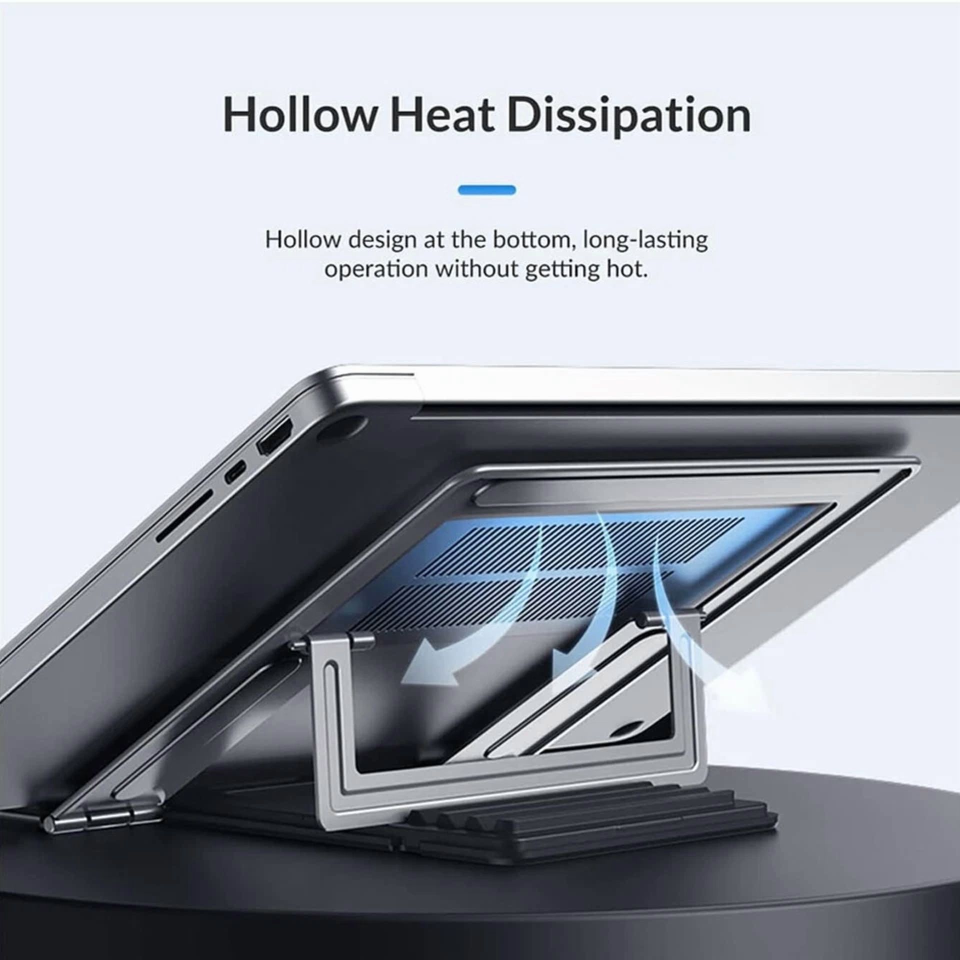 10-17Inch Portable Laptop Stand Adjustable Laptop Stand Aluminum Foldable Tablet