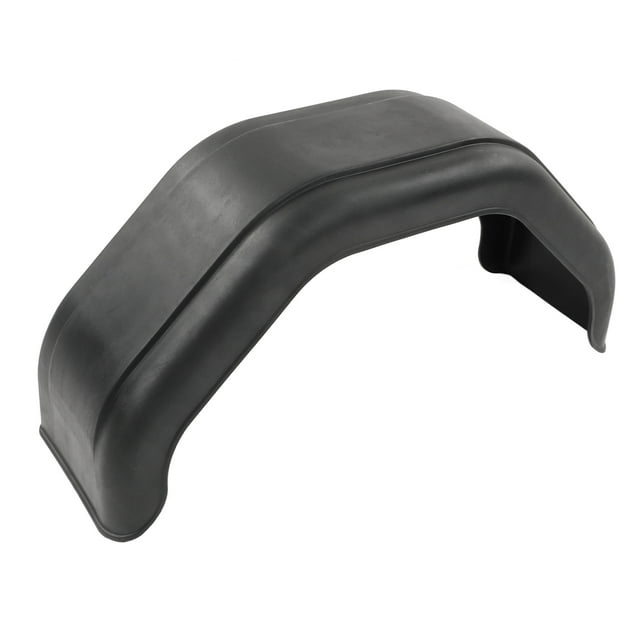 Roues de Remorque, Garde-Boue de Remorque Universel Haute Densité PE Résistant aux Rayures pour Roues 12 Po 13 Po RV Yacht ATV