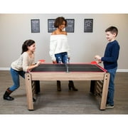 Hathaway Madison 6-in-1 Multi Game Table with Foosball, Table Tennis, 54-in