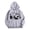 Light Gray, variant on Womens Long Sleeve T Shirts Fall Loose Fit Hooded Mitten-Cuff One Shoulder Hoody Panda Print Leisure Polyester Hoodies Sweatshirts(Dark Gray,M)