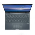 thumbnail image 2 of ASUS ZenBook Flip 13 Ultra Slim Convertible Laptop, 13.3” Full HD Touch Screen, Intel Core i7-1065G7 Processor, 16GB RAM, 512GB NVMe PCIe SSD, Windows 10 Pro, Pine Grey, 2 of 5