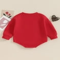 thumbnail image 4 of Perche de Saint Valentin avec Broderie Coeur pour Bébé Fille - Manches Longues, 4 of 9