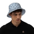 thumbnail image 5 of Vsdgher Cute Ice Cream Print Bucket Hat for Men&Women Bucket Hat Reversible Summer Double-Side-Wear Travel Gardening, Beach, Camping, Hiking, Fishing Cap, 5 of 5