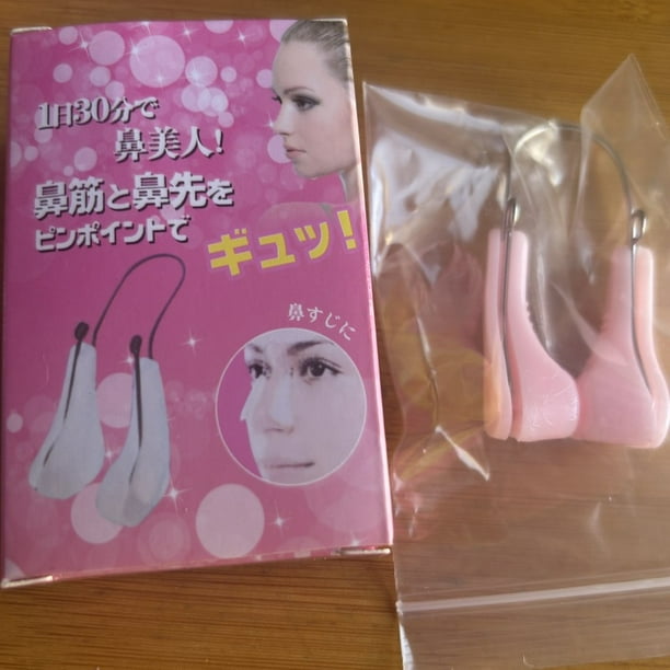 Dispositivo de levantamiento de nariz con clip nasal Dispositivo de reducción de nariz delgada Dispositivo de belleza de nariz con ala estrecha Dispositivo de levantamiento de nariz Clip de