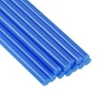 thumbnail image 4 of Uxcell Glitter Mini Hot Melt Glue Stick 0.27" x 4" Blue 12 Pack, 4 of 5