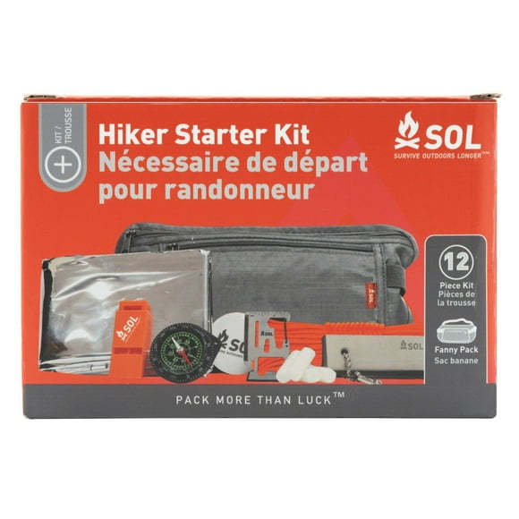Survive Outdoors Longer 12 Piece Hiker Starter Kit