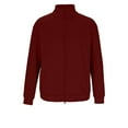 thumbnail image 5 of Mens Dialysis Jacket with Arm Zipper Full Zip Warm Heavyweight Stand Collar Sweatshirt Hemodialysis Treatment Clothing, 5 of 7