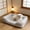 Gray, variant on Pet Cooling Mat for Dogs & Cats, 23.6"x17.7" Pressure-Activated Self-Cooling Pad, Portable Waterproof Washable Non-Toxic Pet Bed for Crate Car Travel
