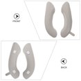 thumbnail image 3 of Milisten 2Pares Protectores De Asiento De Inodoro En Claro Reutilizable Y Para Baños, 3 of 7