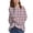 Pink, variant on Bovemsi Womens Sweaters Women Art Print Casual Pullover Sweater Knitted For Fashion Long Sleeve Crewneck Blouse Winter Warm Layer Top Cute Sweaters