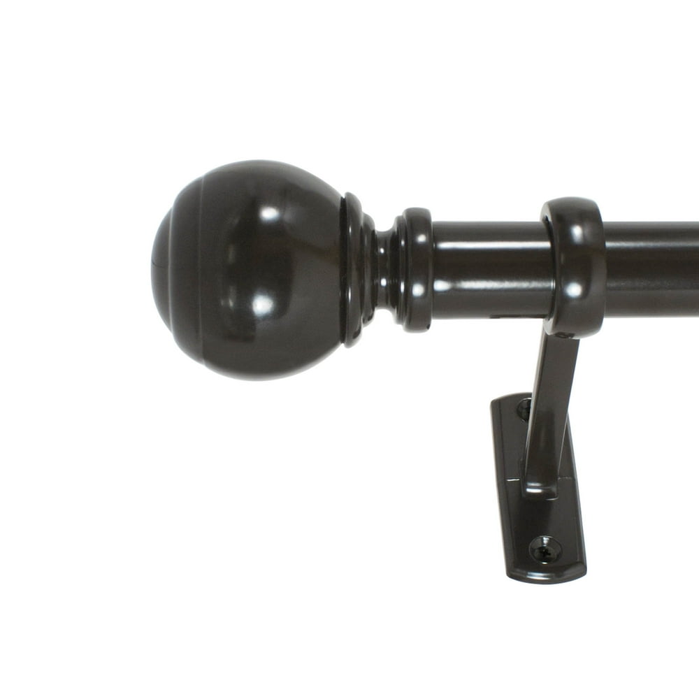 42120" Better Homes and Gardens 1" Banded Ball Drapery Rod Set