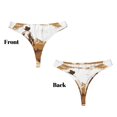 thumbnail image 3 of Gaeub Western Cowboy Campagne Imprimé String pour Femmes, Culottes Invisibles, String Taille Basse, Strings Sans Couture, Culottes Respirantes-3TG, 3 of 6