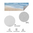 thumbnail image 6 of Summer Beaches Front Door Mat Gradient Navy Blue Ocean Casual Sea Coastal Welcome Doormat Indoor Outdoor Entrance Floor Mat Non-Slip Washable Runner Rug for Front Porch Decor 20x47 Inch, 6 of 6