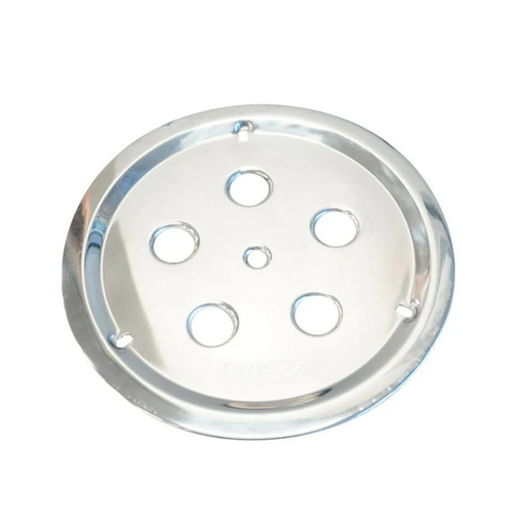 TruForm Aluminum Wheel Cover Polished Vented
