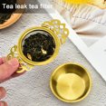 thumbnail image 1 of YAOMOBB Loose Leaf Tea Brewer Tea Infuser Stainless Steel Strainer Fine Mesh Diffuser Double Handles Loose Leaf, 1 of 7