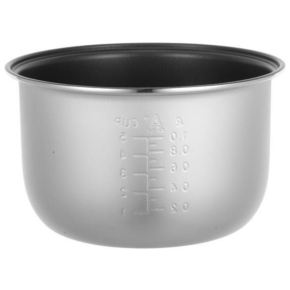 PTOOTP Electric Pressure Cooker Inner Pot Plated Silver Aluminum Nonstick for Kitchen