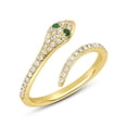 thumbnail image 3 of London Fine Jewelry 14k Gold Cuban Link Bracelets with 0.07 CTW Diamond, Round Cut Bezel Setting Diamond of H-I Color and SI1-SI2 Clarity, 3mm Gold Bracelet for Men and Women with Lobster Lock, 3 of 4