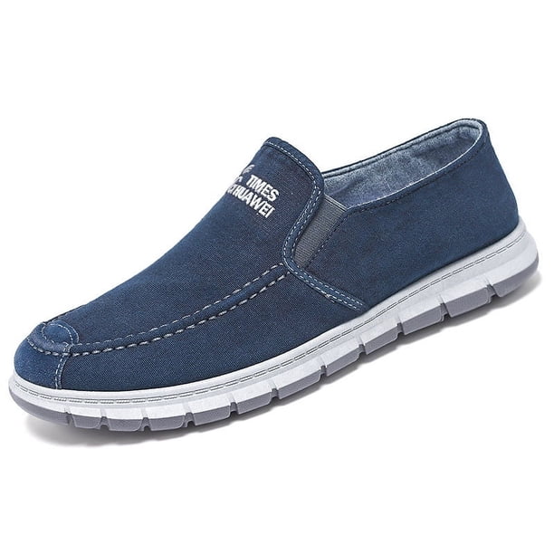 Zapatos de tela viejos, zapatos casuales para hombres, zapatos de lona para hombres