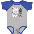 thumbnail image 3 of Inktastic My Great Aunt Loves Me- cute and happy llama Boys or Girls Baby Bodysuit, 3 of 5
