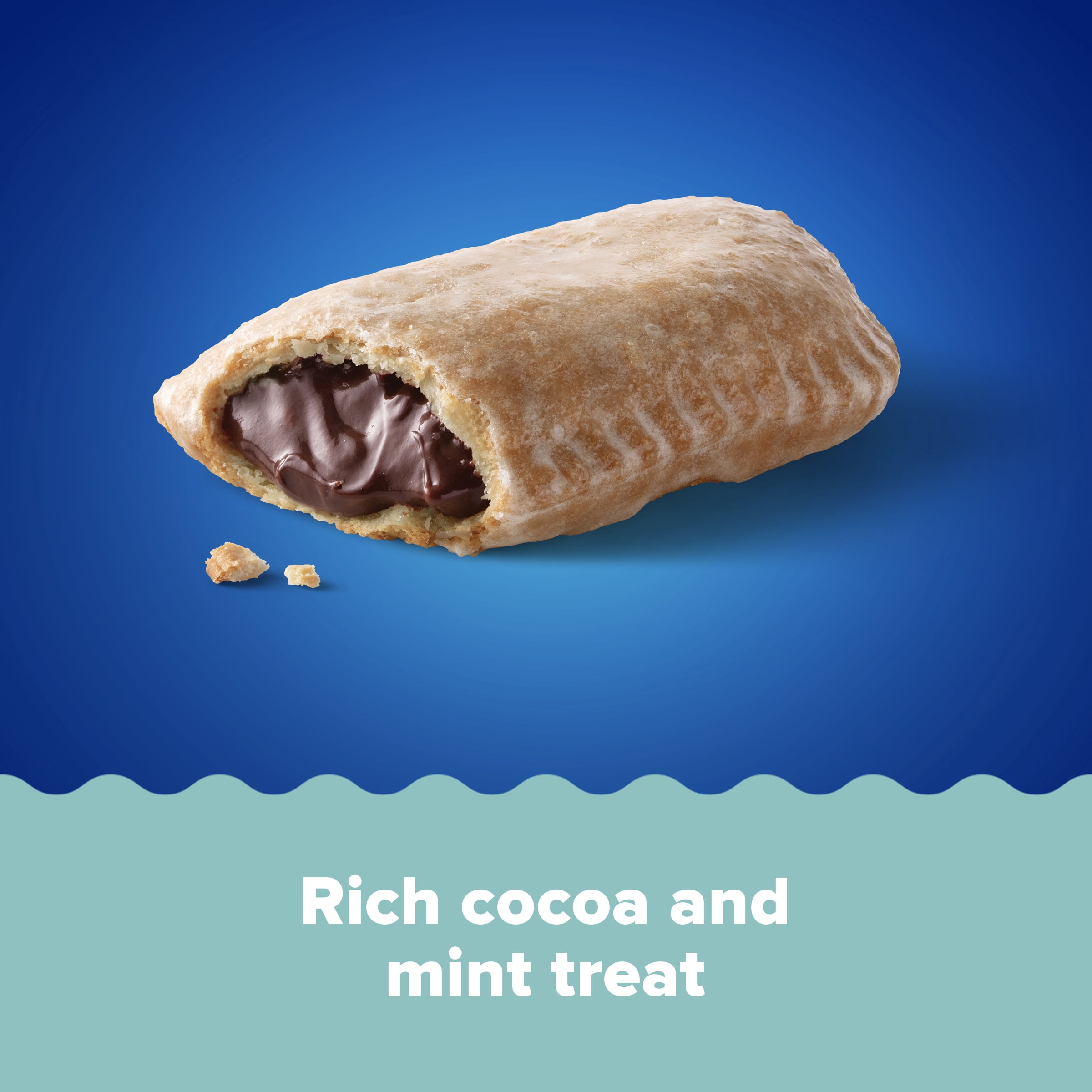 Tastykake Glazed Chocolate Mint Flavored Pie, Individually Wrapped Snack Pie, 4.5 oz.