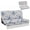 Blue Butterfly Roses Toile, variant on Xixirimido Boho Tribal Sea Turtle Ocean Print 2-Piece RV Sofa Bed Cover Stretch RV Couch Covers for Jackknife Sofa Bed Washable Anti-Slip Camper Couch Covers Wrinkle Resistant