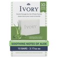 thumbnail image 1 of Ivory Savon en Barre Doux Parfum Aloe, 10 x 90 g, 1 of 5