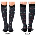 thumbnail image 4 of FORMRS Womens Knee High Socks Casual Long Thick Travel Daily Wear, 1 Pair, Blue Stars Pattern, 4 of 6