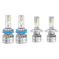 thumbnail image 1 of 2 uds bombillas conducción 6000K 9005/H11/H4 bombilla faro LED DC 10-32V (H11), 1 of 8