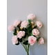thumbnail image 4 of 5 piezas de flores artificiales de peonía de rosas artificiales, ramas de flores de peonía de rosas falsas, flores de peonía de tallo largo, arreglos de jarrón de seda para bodas, hogar, decoración, 4 of 6