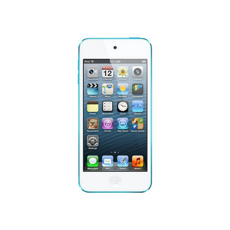 Restored Apple iPod Touch Screen 5th Generation 32GB Blue Restored Apple iPod Touch Screen 5th Generation 32GB Blue
