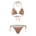 thumbnail image 1 of Trajes de Baño de Bikini de Mujer Nuevo Diseño Dividido de Moda, Bikini Casual Sexy con Almohadilla de Pecho Extraíble, 1 of 8