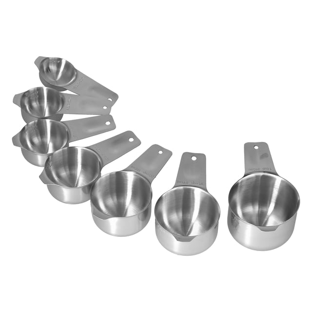 Juego De Tazas Medidoras, Cuchara Medidora 7 Piezas/juego, Lavable, Fácil De Usar, Para Restaurante, Cocina, Hogar